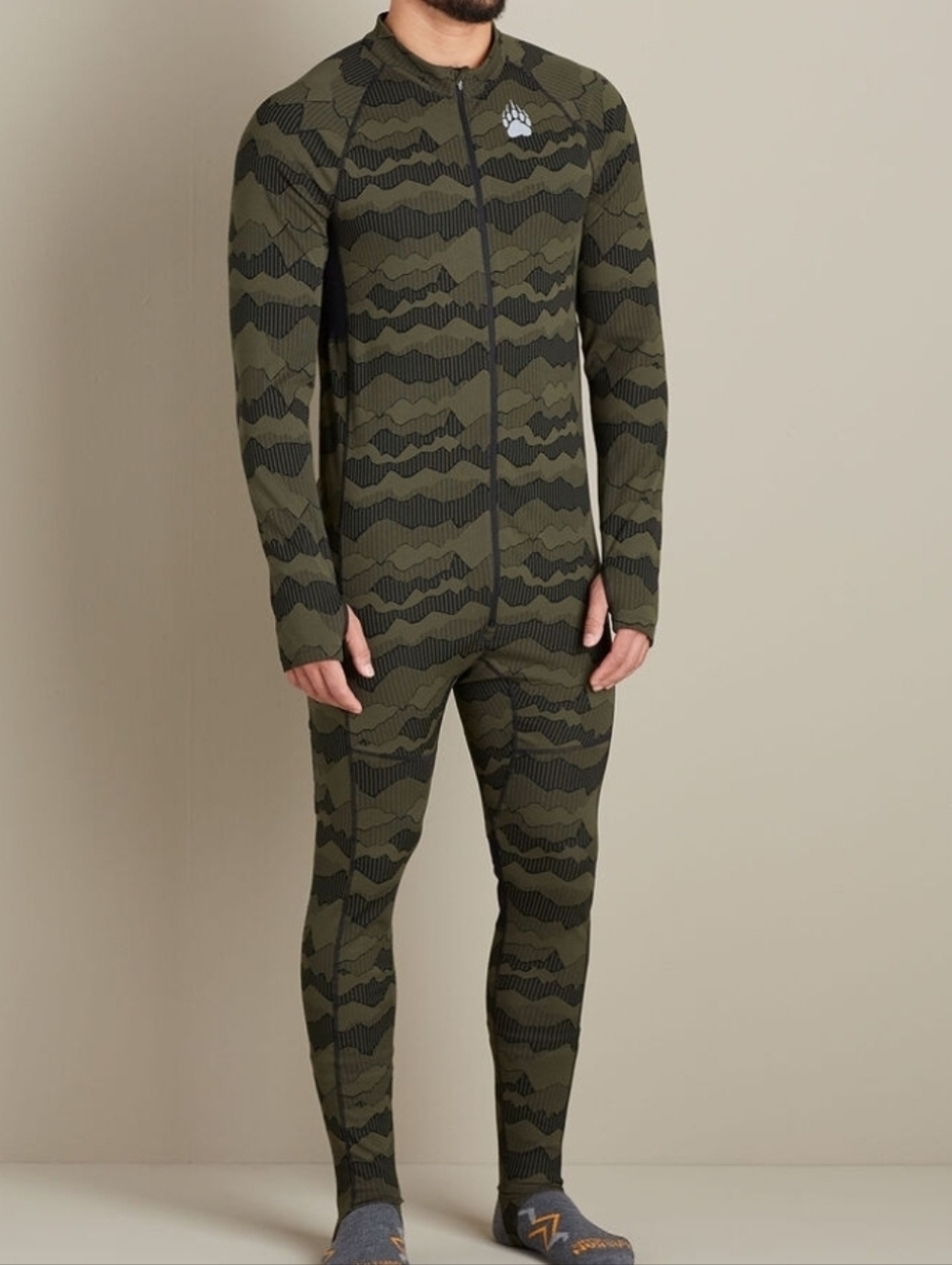 AKHG Coldfoot Union Suit Camo Baselayer Hunting Camping Mens 2XL X 32